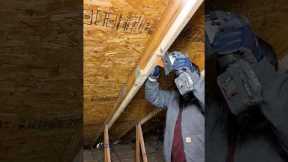 This Is Why We Don't Use Construction Staples! #fail #framing #construction #carpentry #carpenter