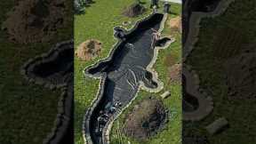 Crocodile-Shaped Pool | Architectural Landscape Build 🐊