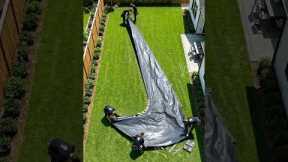 This Garden Has Turned Into a Nike Pool! 😳  #pooldesign   #landscaping