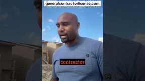 How to become a contractor the easy way #generalcontractor #construction